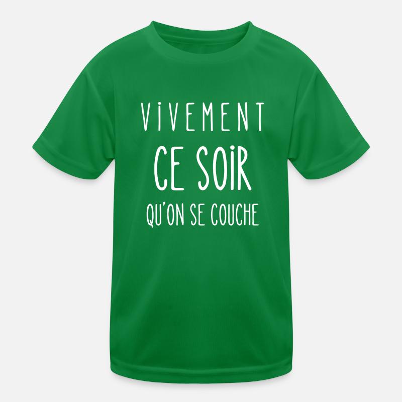 vivement ce soir T-shirt sport Enfant