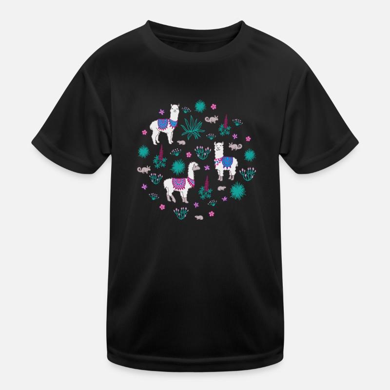Llama et ses amis T-shirt sport Enfant
