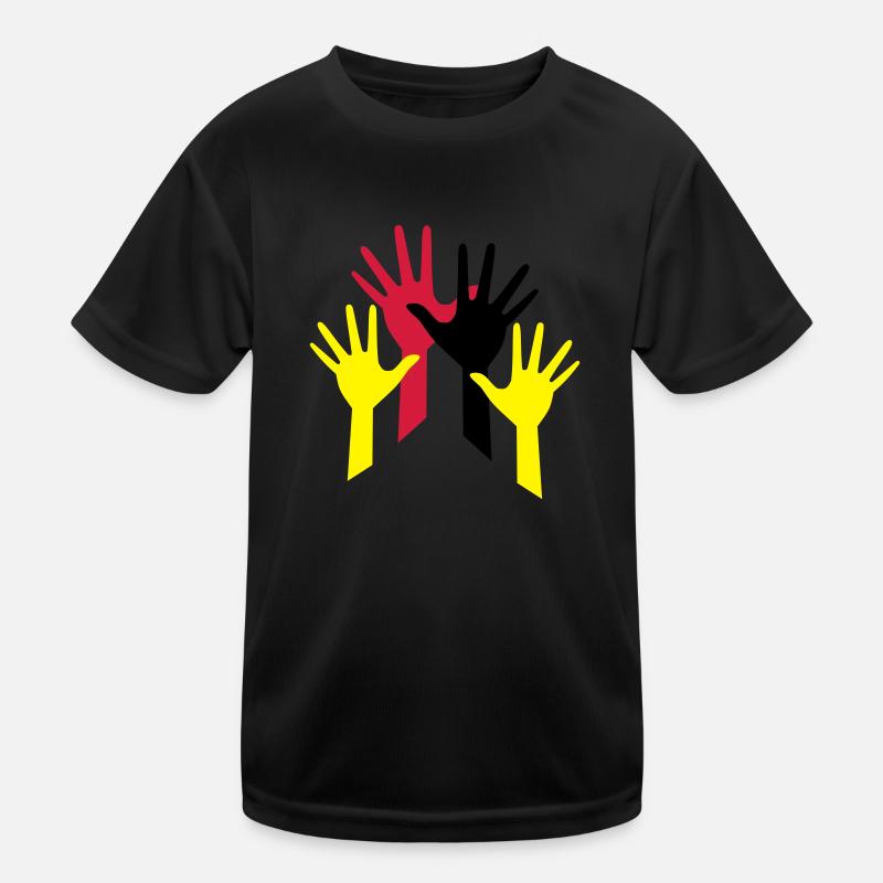 haende Kinder Funktions-T-Shirt