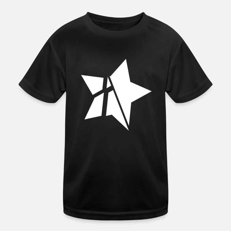 Star Broken Star A Vector Design Kids Functional T-Shirt