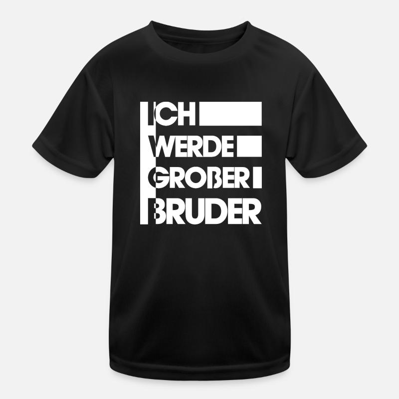 Bruder Geschwister Brüder Kinder Funktions-T-Shirt