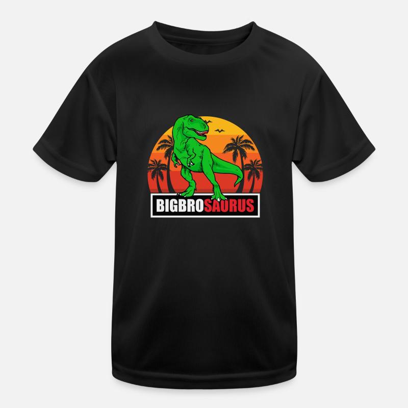 Big Bro Saurus Kids Functional T-Shirt