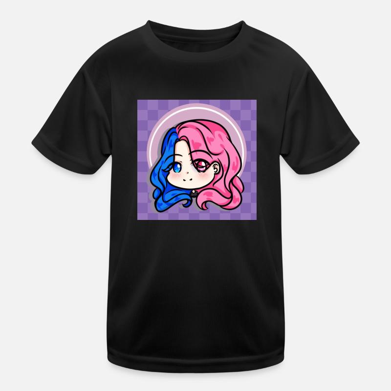 Tiffany marie chibi mit Hintergrund Kinder Funktions-T-Shirt