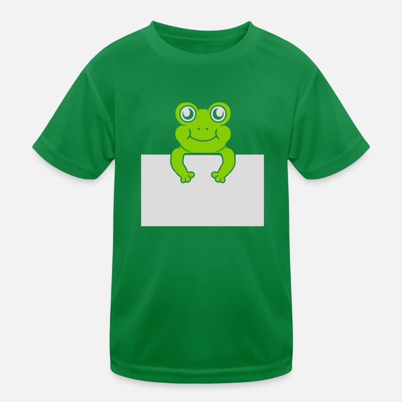 Texte présent Comic Frog T-shirt sport Enfant