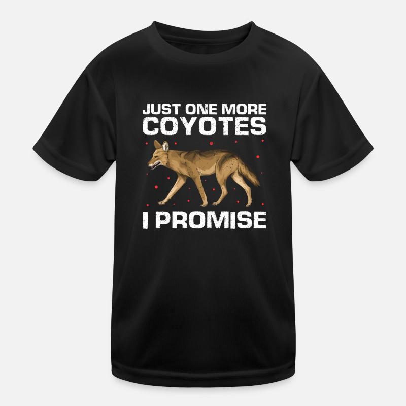Conception de coyote pour les réacteurs de coyote T-shirt sport Enfant