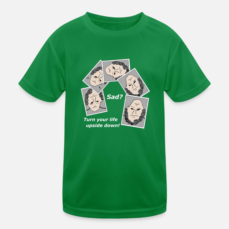 TurnYourLife white Kinder Funktions-T-Shirt
