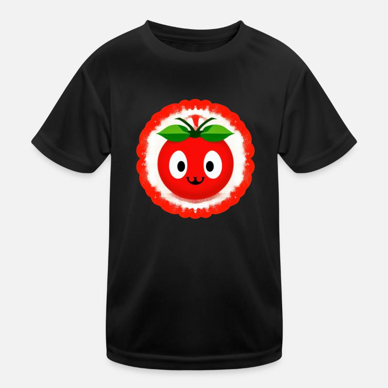 Tomato Comic Tomato Sweet Cartoon 14 Kids Functional T-Shirt