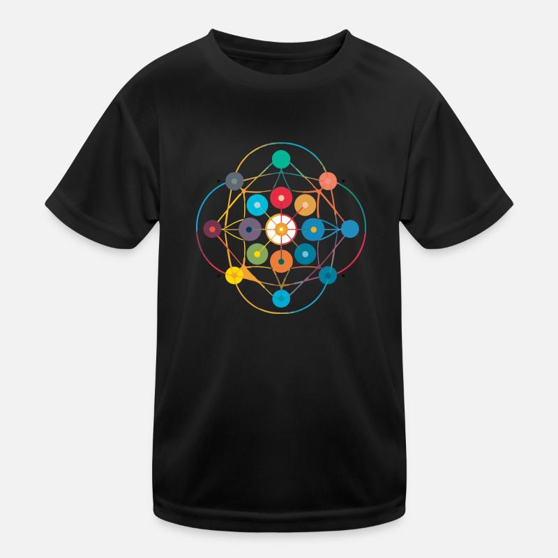 Schéma d'un atome T-shirt sport Enfant