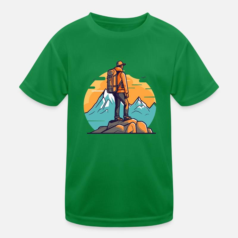 Wandern Kinder Funktions-T-Shirt
