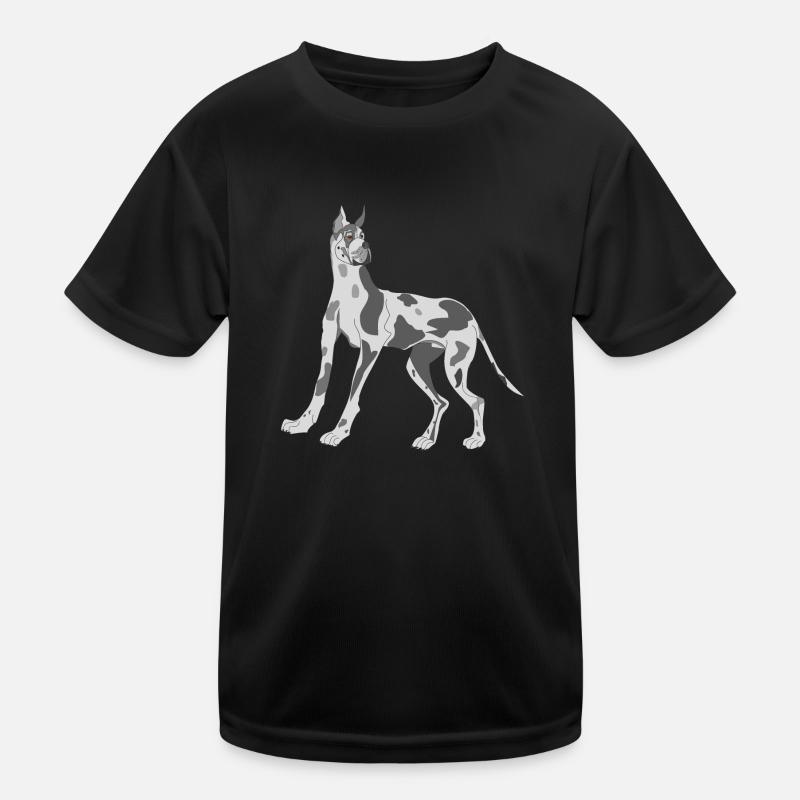 Dogue allemand T-shirt sport Enfant