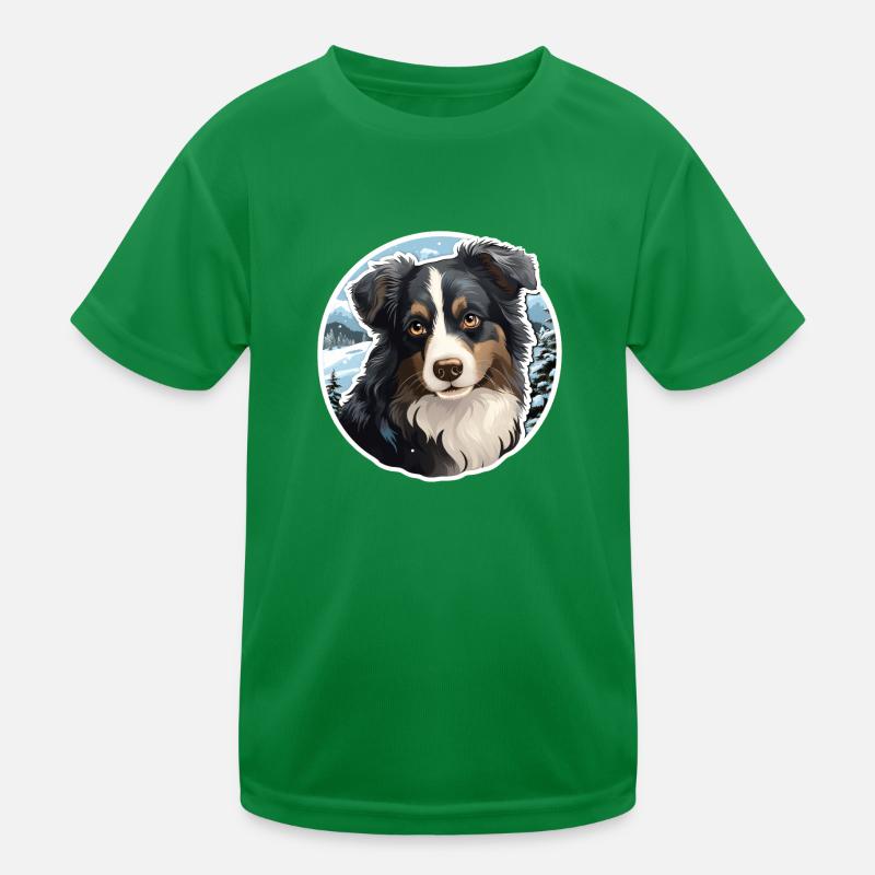 Appenzeller Mountain Dog Mix Kids Functional T-Shirt