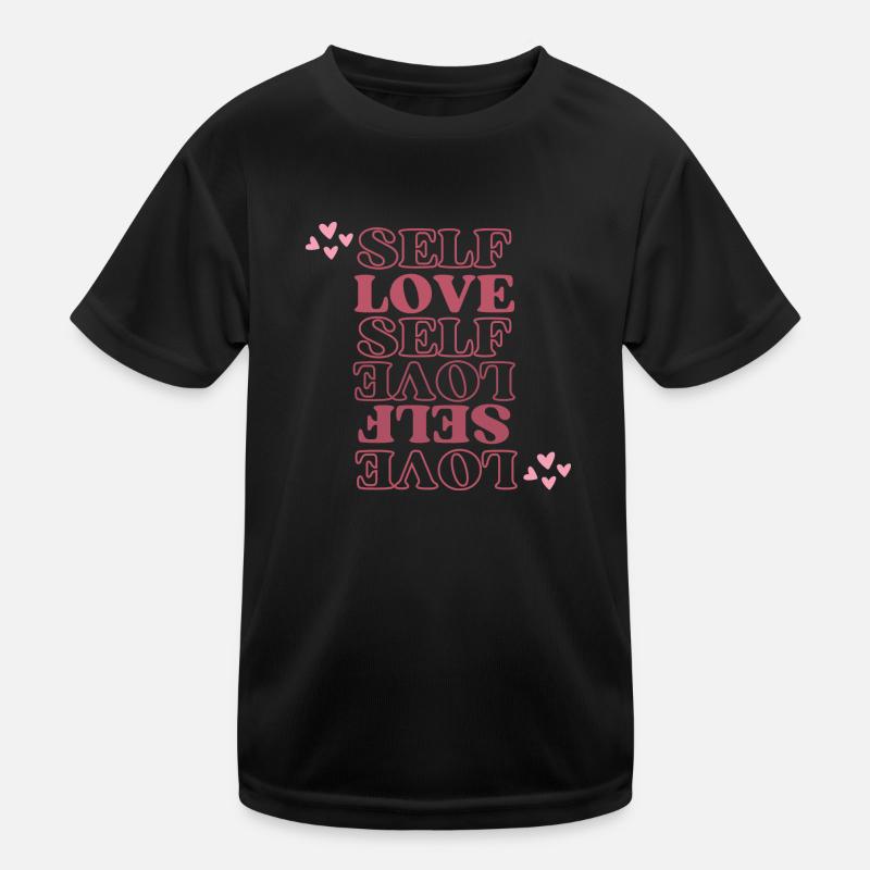 self love affirmation Kids Functional T-Shirt