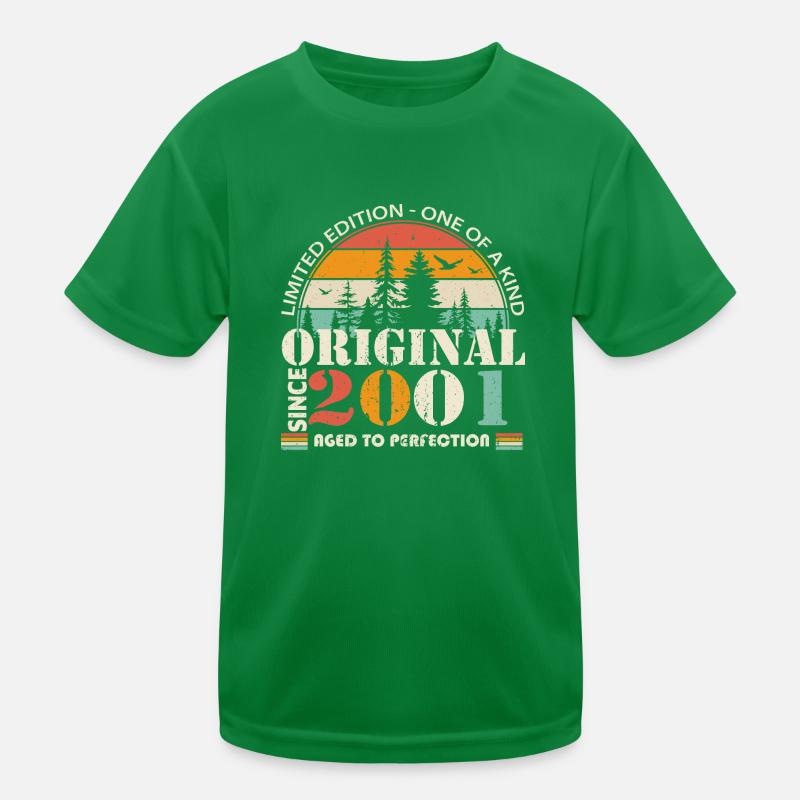 2001: Vintage Legend for the 23rd Anniversary Kids Functional T-Shirt