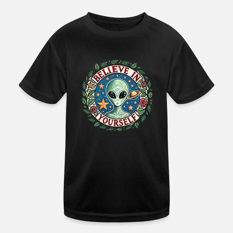 Croyez en vous, Alien T-shirt sport Enfant