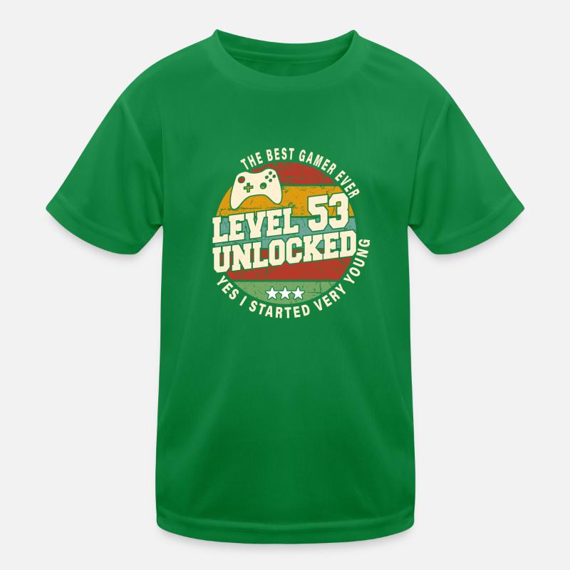 Original 1971 53. Jubiläum Retro Geschenk Kinder Funktions-T-Shirt