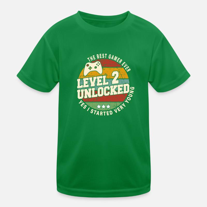 Original 2022 2. Jubiläum Retro Geschenk Kinder Funktions-T-Shirt