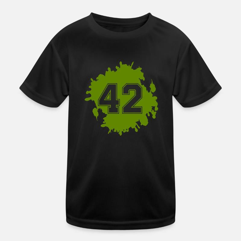klecks 42 Kinder Funktions-T-Shirt