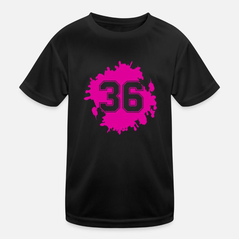klecks 36 Kinder Funktions-T-Shirt
