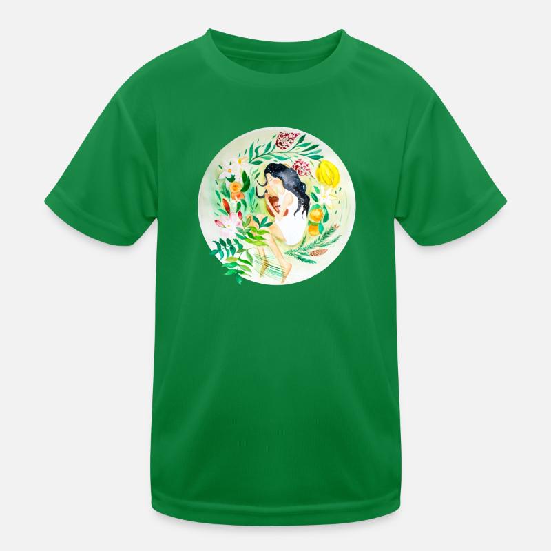 L’enfant intérieur. Dessin à l’aquarelle. T-shirt sport Enfant