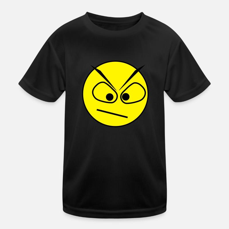 angry view Kinder Funktions-T-Shirt