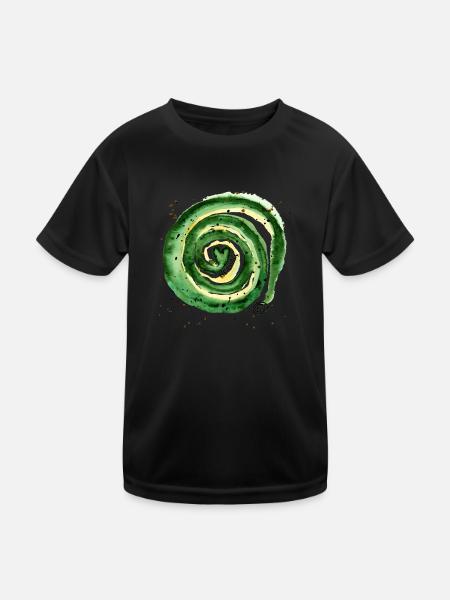heilung - Kinder Funktions-T-Shirt - Schwarz - Vorne