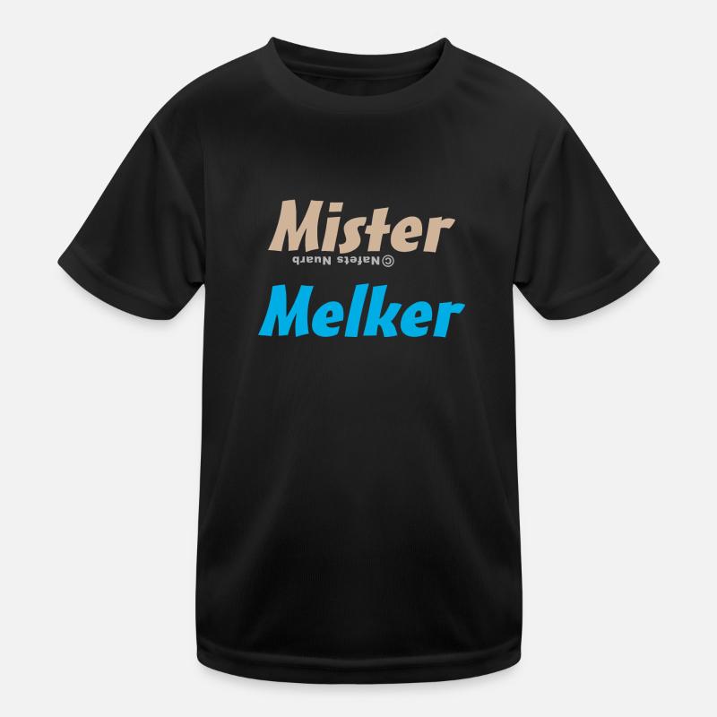 Mister Melker Kinder Funktions-T-Shirt