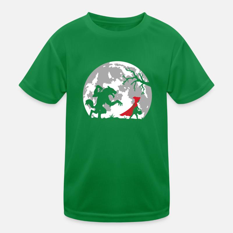 Die Rotkäppchen Kinder Funktions-T-Shirt