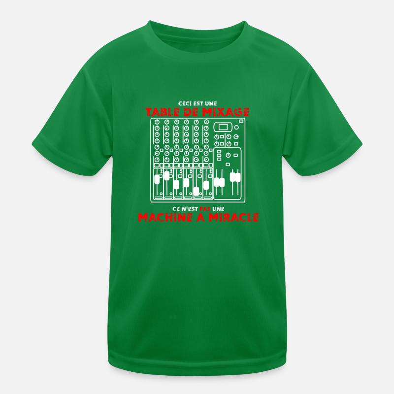 Table de mixage T-shirt sport Enfant