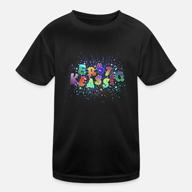 Erstklassig Kinder Funktions-T-Shirt
