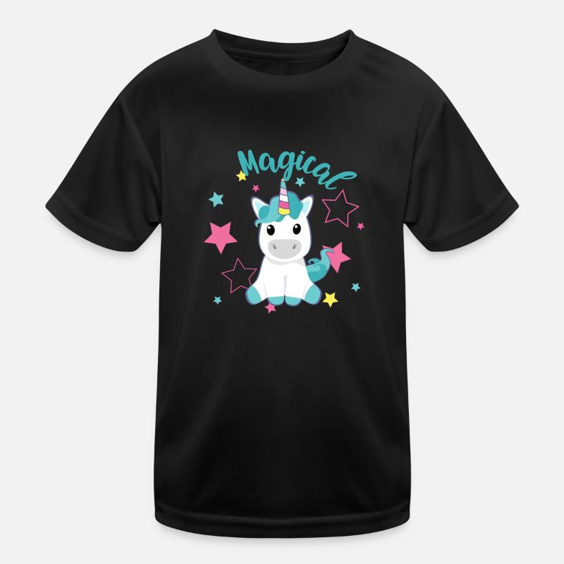 Licorne magique T-shirt sport Enfant