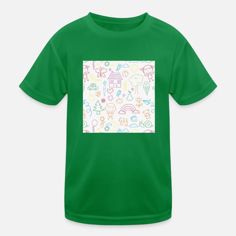 école T-shirt sport Enfant