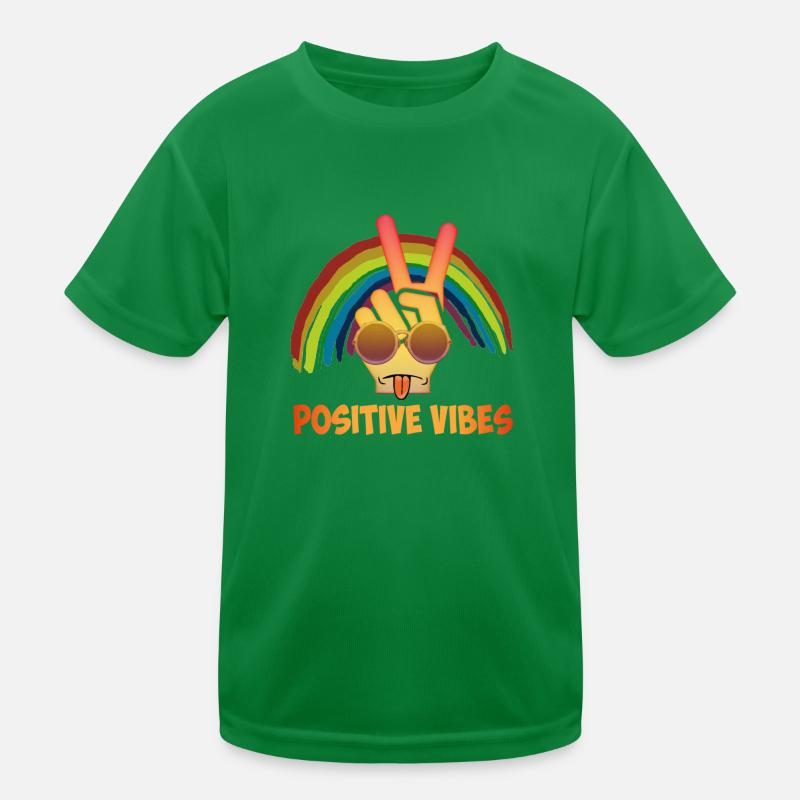 Positive vibes Kids Functional T-Shirt