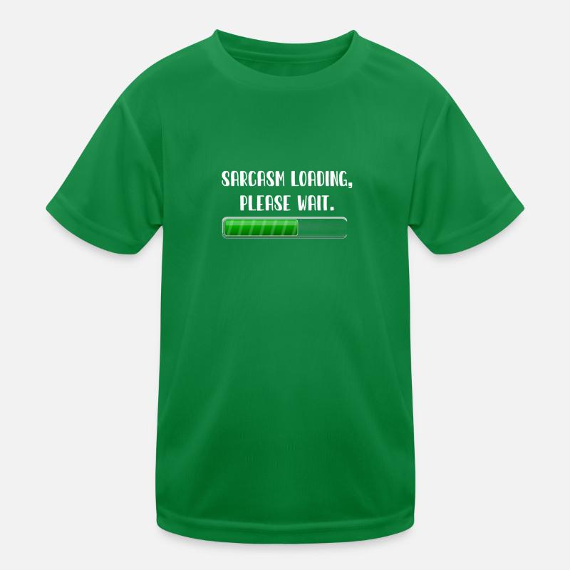 Sarcasm Kids Functional T-Shirt