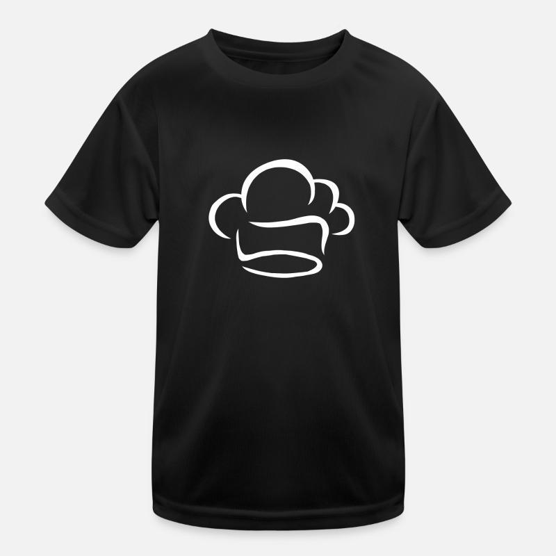 Chef's hat cook baker hobby chef cooking gift Kids Functional T-Shirt