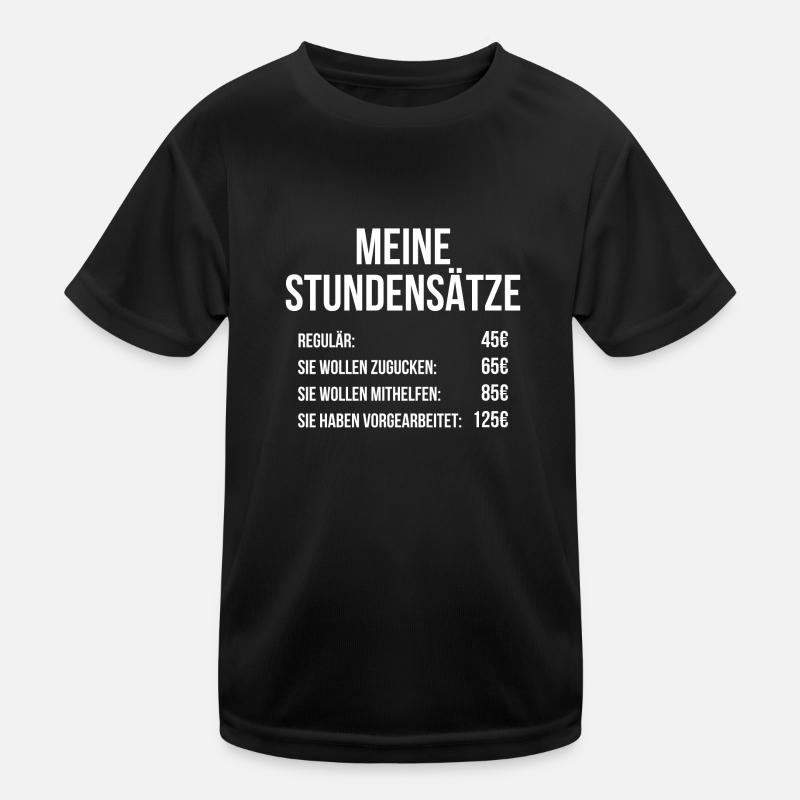Mes horaires T-shirt sport Enfant