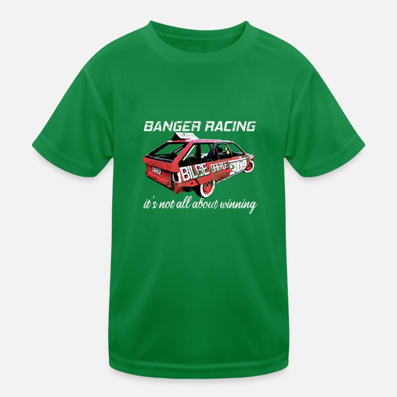 Banger Racing - it's not all about winning Kids Functional T-Shirt
