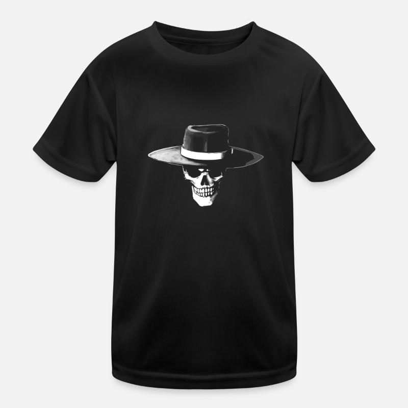 Skulduggery Pleasant - Kids Functional T-Shirt - black