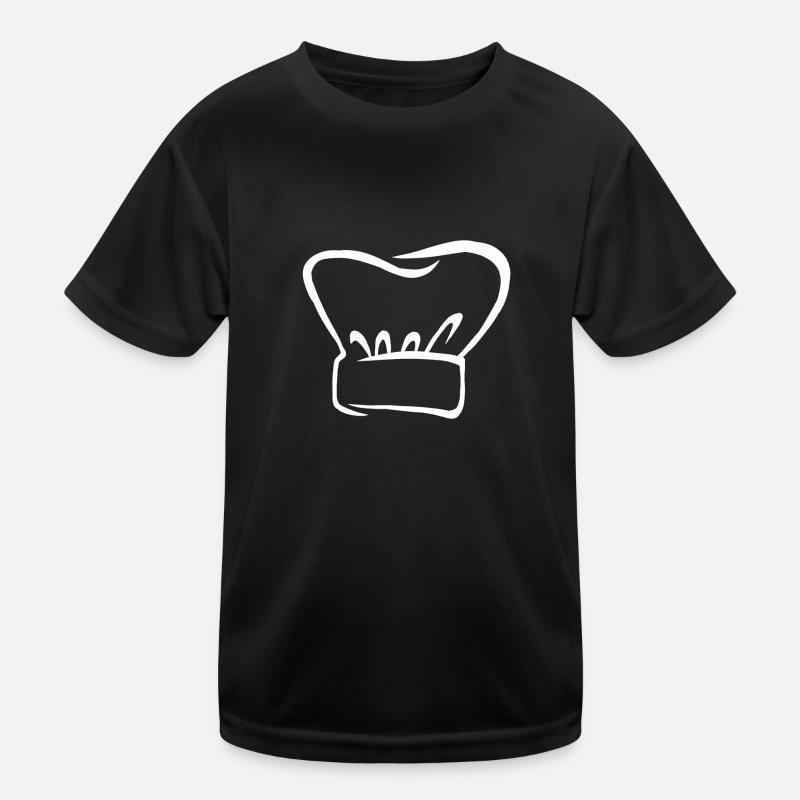 Chef's hat cook baker gift hobby chef cooking Kids Functional T-Shirt
