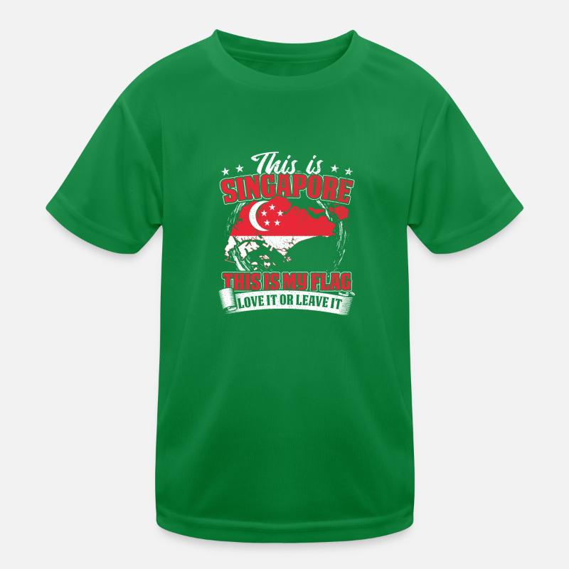 This Is Singapore Kids Functional T-Shirt