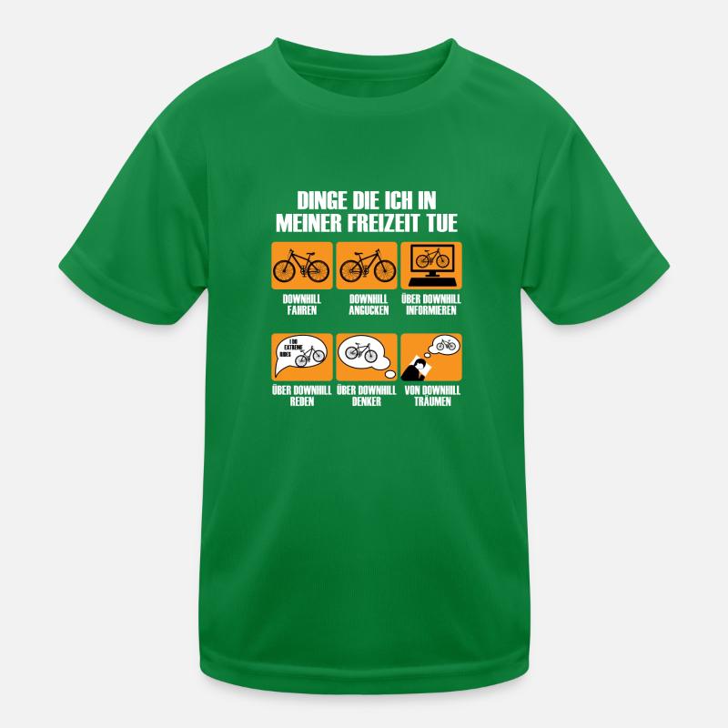 Dinge die ich in meiner freizeit tue Geschenk Kinder Funktions-T-Shirt