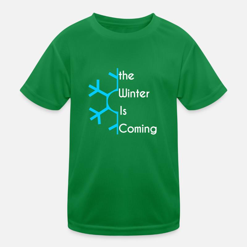 Flocon de neige T-shirt sport Enfant