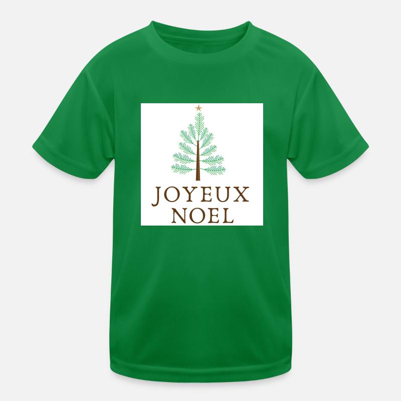 HAPPY CHRISTMAS Kids Functional T-Shirt