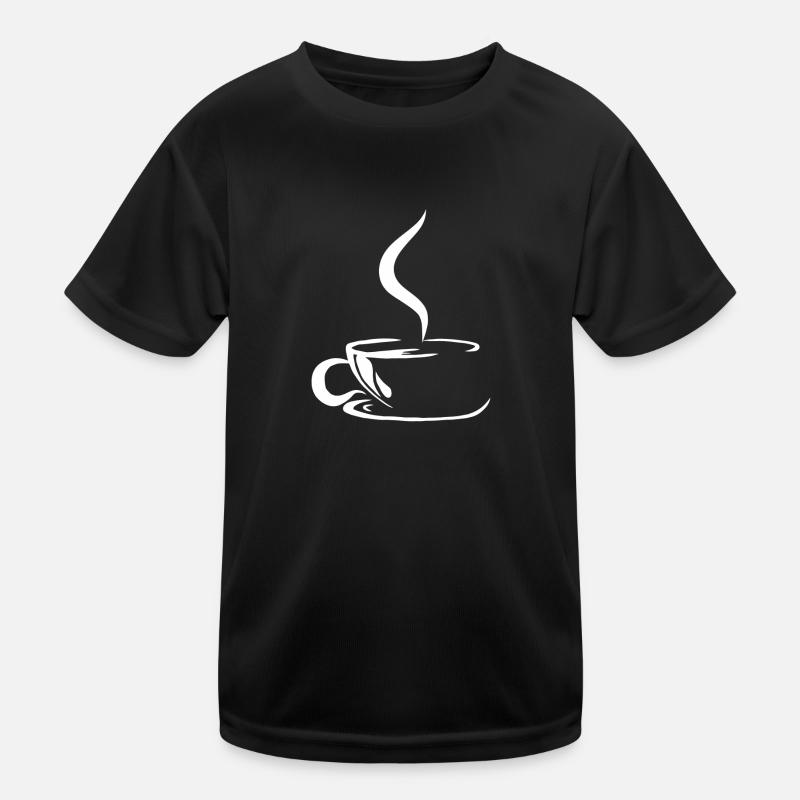Coffee bean gift coffee cup caffeine coffee Kids Functional T-Shirt