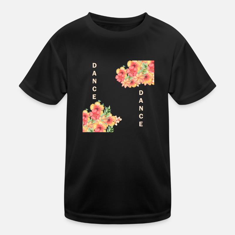 Dance dance - Kids Functional T-Shirt - black
