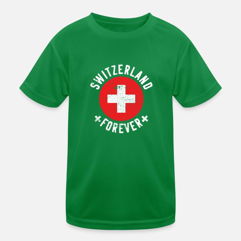 Suisse T-shirt sport Enfant