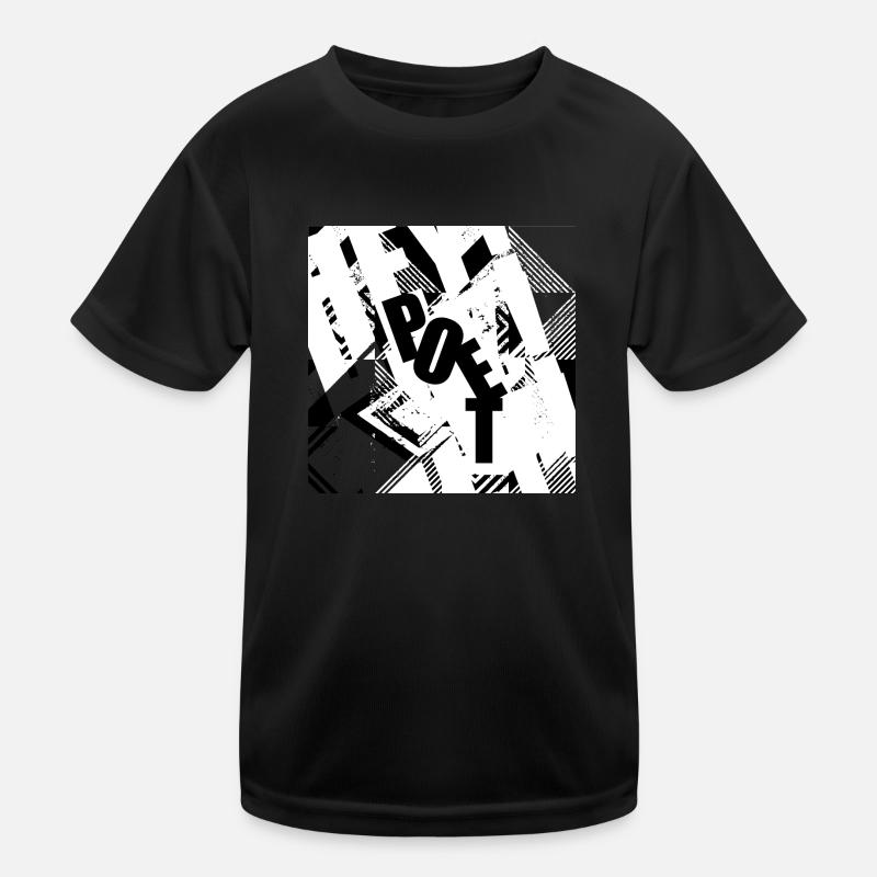 Modern poet Kids Functional T-Shirt