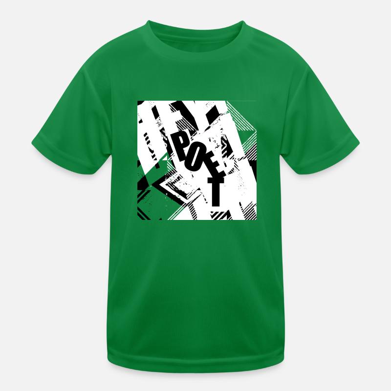 Modern poet Kids Functional T-Shirt