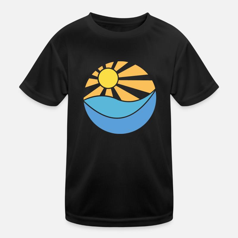 Sonne & Meer Kinder Funktions-T-Shirt