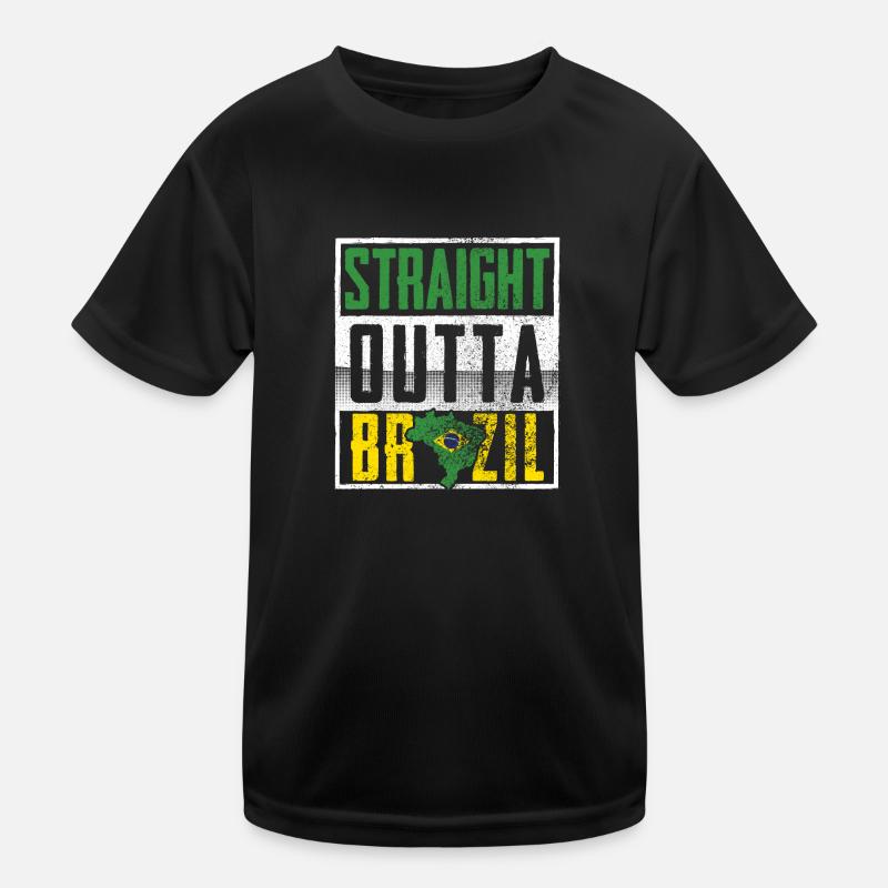 Direct from Brazil Kids Functional T-Shirt