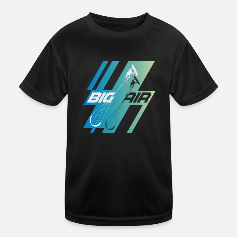 Big Air Kitesurfing Kids Functional T-Shirt